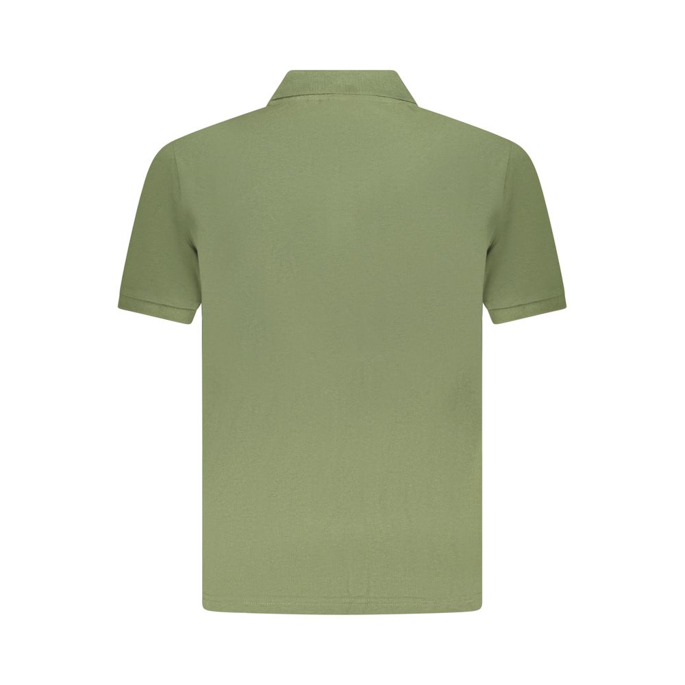 Polo Shirt by U.S. Grand Polo for men in cotton green & signature presents a distinguished silhouette, showcasing a sophisticated and distinguished for a truly distinguished finish.