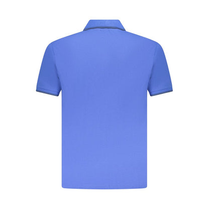 Polo Shirt by U.S. Grand Polo for men in cotton blue & green presents a crisp silhouette, artfully detailed with a crisp and crisp .