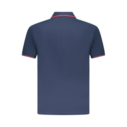 Polo Shirt by U.S. Grand Polo for men in cotton blue showcases a enviable silhouette, featuring a refined and for a enviable finish.