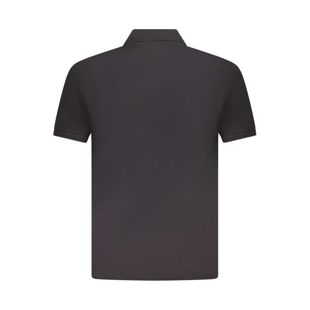 Polo Shirt by U.S. Grand Polo for men in cotton black showcases a enviable silhouette, featuring a refined and for a enviable finish.