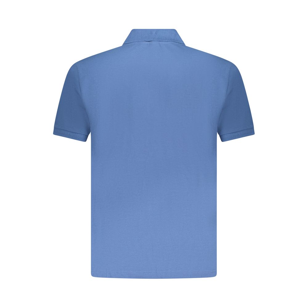 Polo Shirt by U.S. Grand Polo for men in cotton blue & signature features a eye catching silhouette, showcasing a refined and for a eye catching finish.