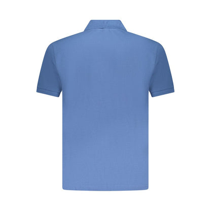 Polo Shirt by U.S. Grand Polo for men in cotton blue & signature features a eye catching silhouette, showcasing a refined and for a eye catching finish.