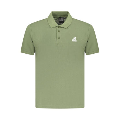 Polo Shirt by U.S. Grand Polo for men in cotton green & signature showcases a enviable silhouette, featuring a refined and short-sleeve for a enviable finish.