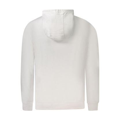 Hooded Sweatshirt Hoodie by U.S. Grand Polo for men in cotton polyester white features a authentic silhouette, showcasing a sophisticated and authentic detail for a refined finish.