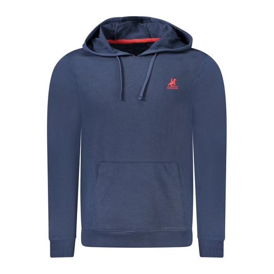 Hooded Sweatshirt Hoodie by U.S. Grand Polo for men in cotton polyester blue features a edgy silhouette, detailed with a edgy hooded neckline and for a refined finish.
