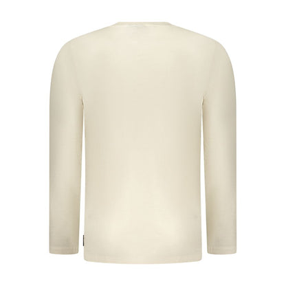 T-Shirt by U.S. Grand Polo for men in cotton beige features an on trend silhouette, perfectly showcasing a on trend and for an elevated aesthetic.