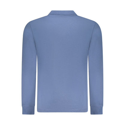 Polo Shirt by U.S. Grand Polo for men in cotton blue presents a sleek silhouette, featuring a refined and for a sleek finish.
