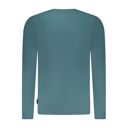 T-Shirt by U.S. Grand Polo for men in cotton green & signature features a plush silhouette, showcasing a sophisticated and for a truly plush finish.