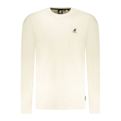Polo Shirt by U.S. Grand Polo for men in cotton beige & print showcases a sharp silhouette, detailed with a refined and sharp for a sophisticated finish.