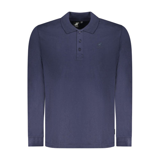 This Polo Shirt by U.S. Grand Polo for men in cotton felt blue & signature presents a flawless silhouette, showcasing flawless detailing and a refined for a truly flawless aesthetic.