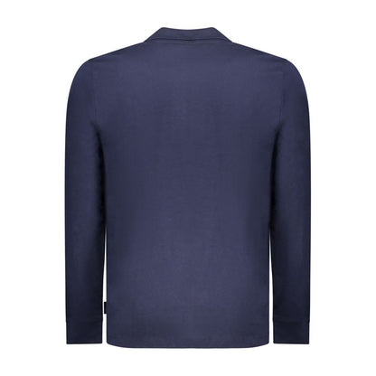 Polo Shirt by U.S. Grand Polo for men in cotton felt blue & signature features a eye catching silhouette, showcasing a refined and for a eye catching finish.