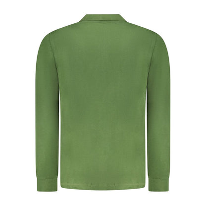 Polo Shirt by U.S. Grand Polo for men in cotton green presents a crisp silhouette, artfully detailed with a crisp and crisp .