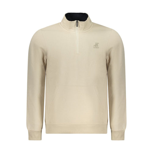 Sweatshirt by U.S. Grand Polo for men in cotton polyester beige & print features an provocated silhouette, detailed with a provocated and a refined for a sophisticated aesthetic.