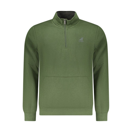 Sweatshirt by U.S. Grand Polo for men in cotton polyester green features an magnificent silhouette, showcasing a sophisticated and detail for a truly magnificent finish.