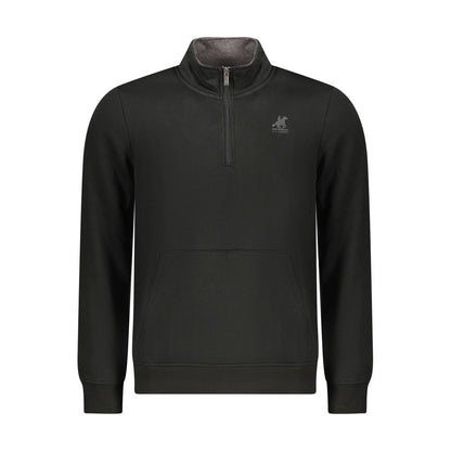 Sweatshirt by U.S. Grand Polo for men in cotton polyester black & print features an enviable silhouette, showcasing a premium long-sleeve and refined crew neckline for a truly enviable finish.