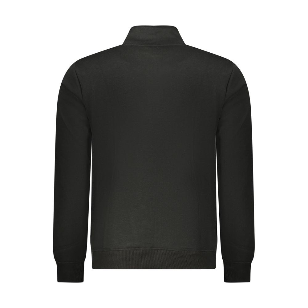 Sweatshirt by U.S. Grand Polo for men in cotton polyester black & print features an provocated silhouette, detailed with a provocated and a refined crew neckline for a sophisticated aesthetic.