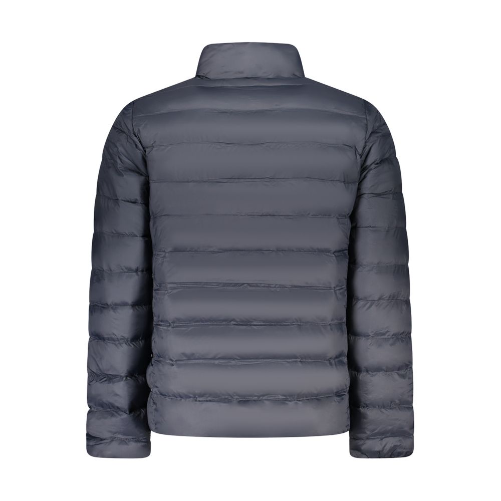 Windbreaker Jacket by U.S. Grand Polo for men in polyester blue & signature showcases a urban chic silhouette, detailed with a urban chic and functional lightweight, pockets & windproof for a polished finish.