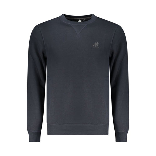 Sweatshirt by U.S. Grand Polo for men in cotton polyester blue, green & print features an exquisite silhouette, showcasing long-sleeve and crew neckline details for a exquisite look.