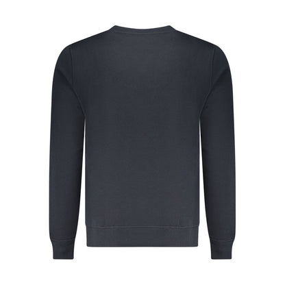 Sweatshirt by U.S. Grand Polo for men in cotton polyester blue, green & print features an enviable silhouette, showcasing a premium and refined crew neckline for a truly enviable finish.