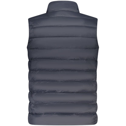 Vest by U.S. Grand Polo for men in polyester black & blue features an contemporary silhouette, showcasing refined lightweight & pockets and a contemporary for a sophisticated layered look.