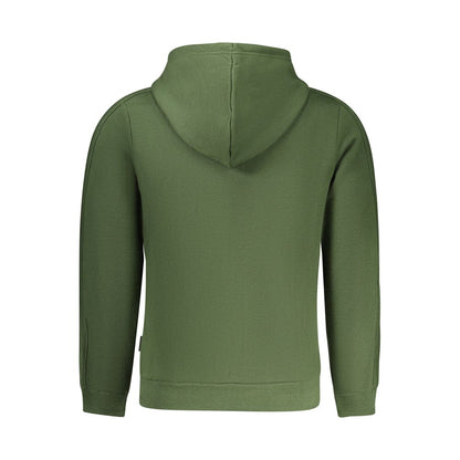Hooded Sweatshirt Hoodie by U.S. Grand Polo for men in cotton polyester green & print features a slouchy chic silhouette, detailed with a slouchy chic and a signature for an elevated aesthetic.