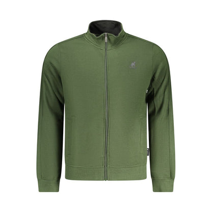 Sweatshirt by U.S. Grand Polo for men in cotton polyester green features an exquisite silhouette, showcasing and details for a exquisite look.