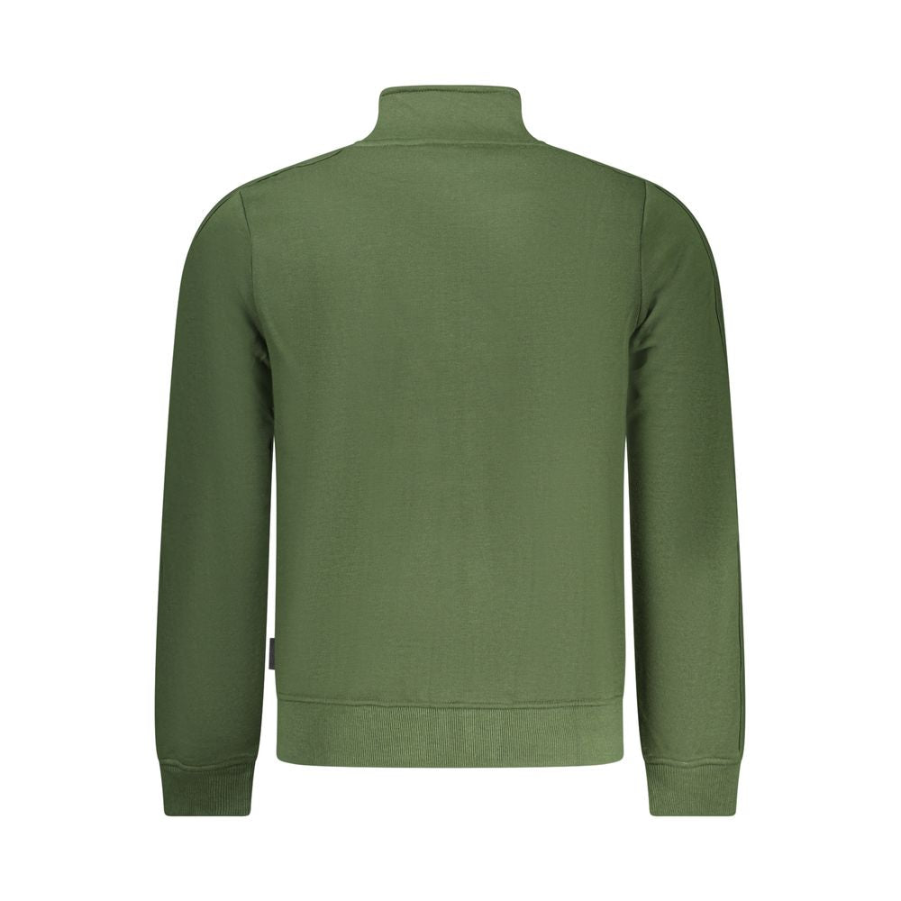 Sweatshirt by U.S. Grand Polo for men in cotton polyester green features an provocated silhouette, detailed with a provocated and a refined for a sophisticated aesthetic.