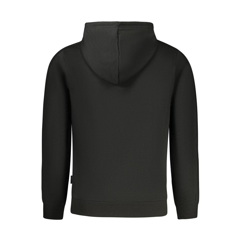 Hooded Sweatshirt Hoodie by U.S. Grand Polo for men in polyester cotton black & print showcases a city-ready silhouette, artfully detailed with a signature hooded neckline and for a city-ready finish.