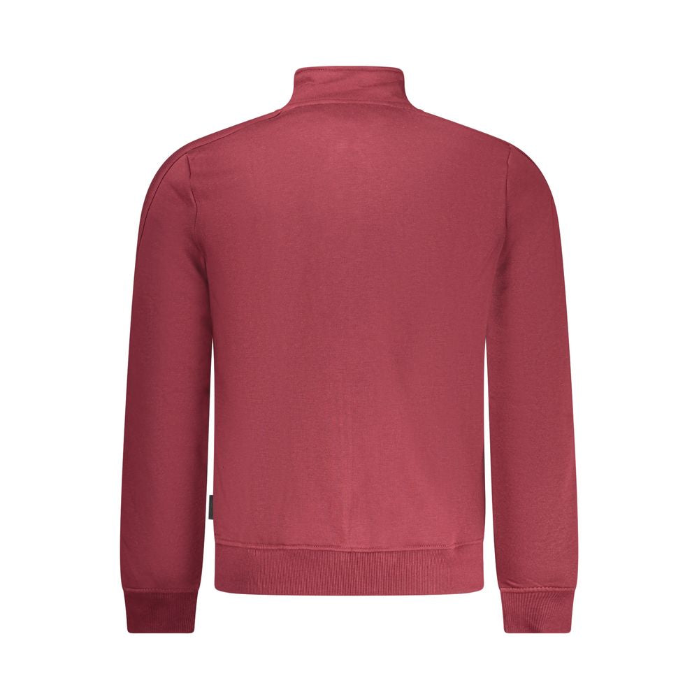 Sweatshirt by U.S. Grand Polo for men in cotton polyester red & signature presents a smart casual silhouette, featuring a smart casual and for a sophisticated look.