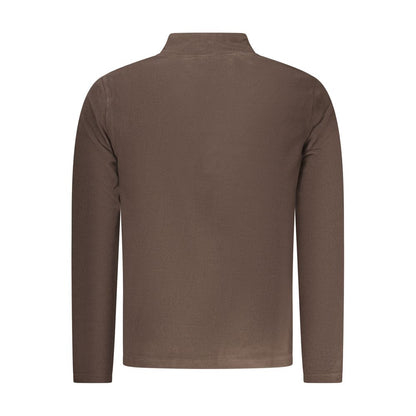 Sweatshirt by U.S. Grand Polo for men in polyester brown features a unrivaled silhouette with a refined and unrivaled detailing for a sophisticated look.
