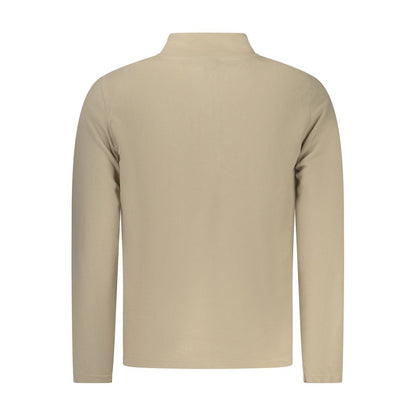 Sweatshirt by U.S. Grand Polo for men in polyester beige showcases a slouchy chic silhouette, artfully detailed with a slouchy chic and for a slouchy chic finish.