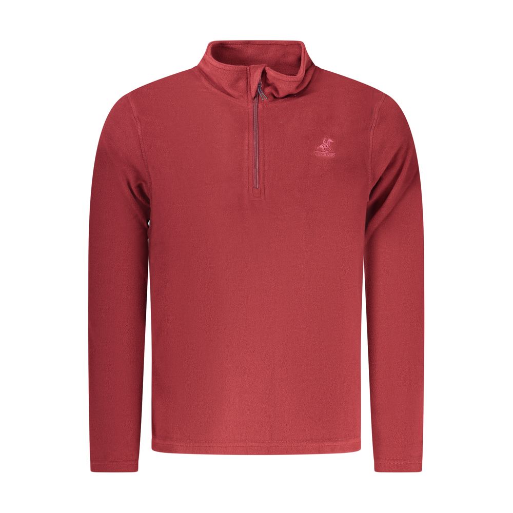 Sweatshirt by U.S. Grand Polo for men in polyester red features an magnificent silhouette, showcasing a sophisticated and detail for a truly magnificent finish.
