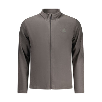 Sweatshirt by U.S. Grand Polo for men in polyester gray features an provocated silhouette, detailed with a provocated long-sleeve and a refined for a sophisticated aesthetic.