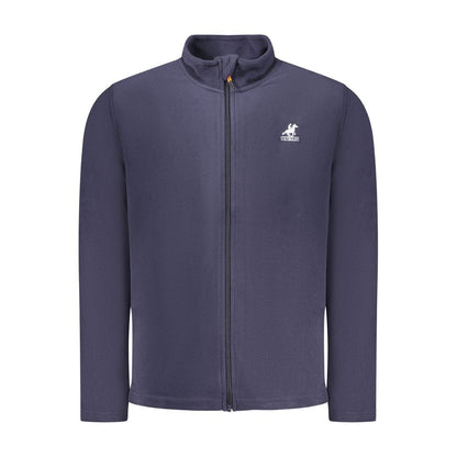 Sweatshirt by U.S. Grand Polo for men in polyester blue showcases a slouchy chic silhouette, artfully detailed with a slouchy chic and for a slouchy chic finish.