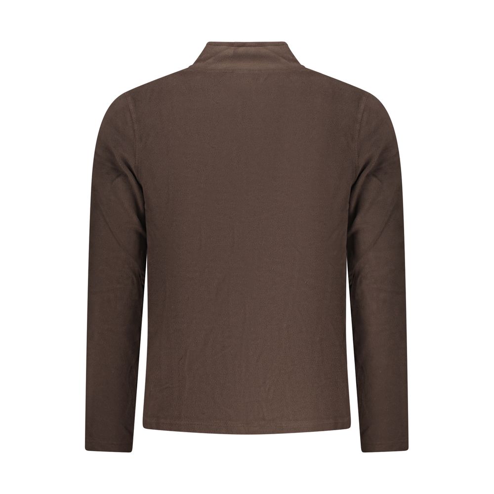 Hooded Sweatshirt Hoodie by U.S. Grand Polo for men in polyester brown features an avant-garde silhouette, showcasing a sophisticated and detail for a truly avant-garde finish.