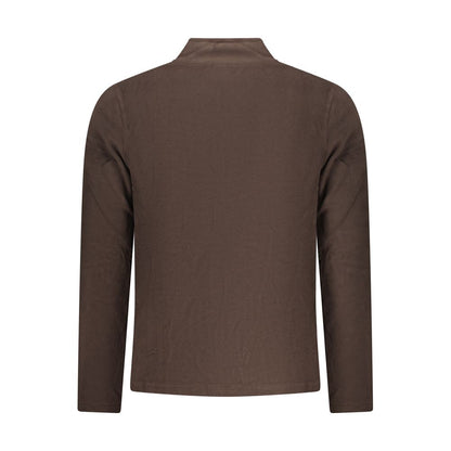 Hooded Sweatshirt Hoodie by U.S. Grand Polo for men in polyester brown features an avant-garde silhouette, showcasing a sophisticated and detail for a truly avant-garde finish.