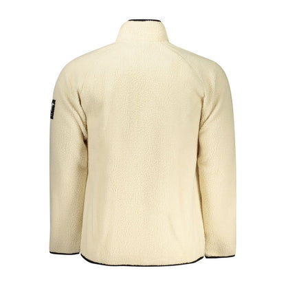 Sweatshirt by U.S. Grand Polo for men in sheep leather & plush polyester white presents a smart casual silhouette, featuring a smart casual and for a sophisticated look.