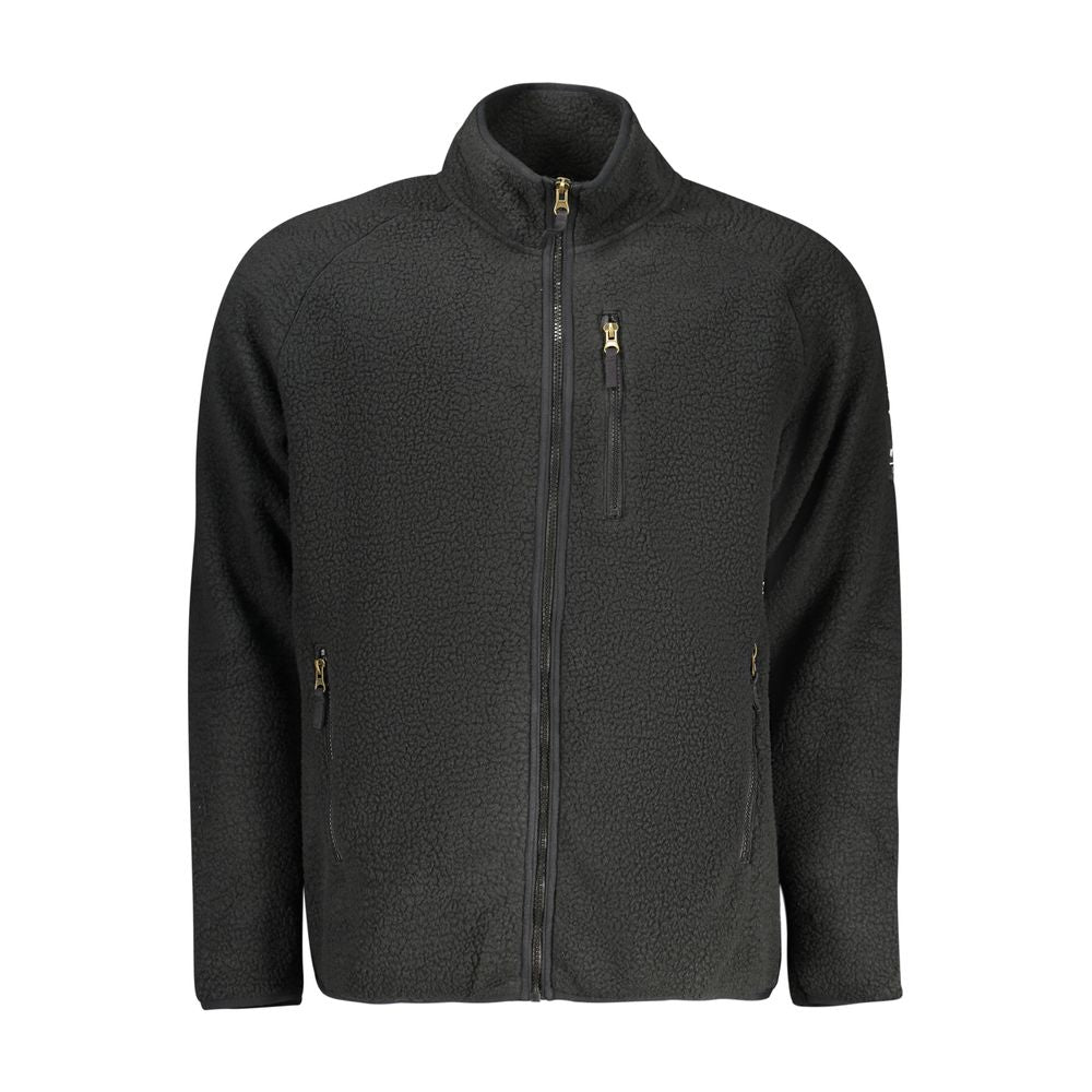 Sweatshirt by U.S. Grand Polo for men in sheep leather & polyester black & signature features an magnificent silhouette, showcasing a sophisticated and detail for a truly magnificent finish.