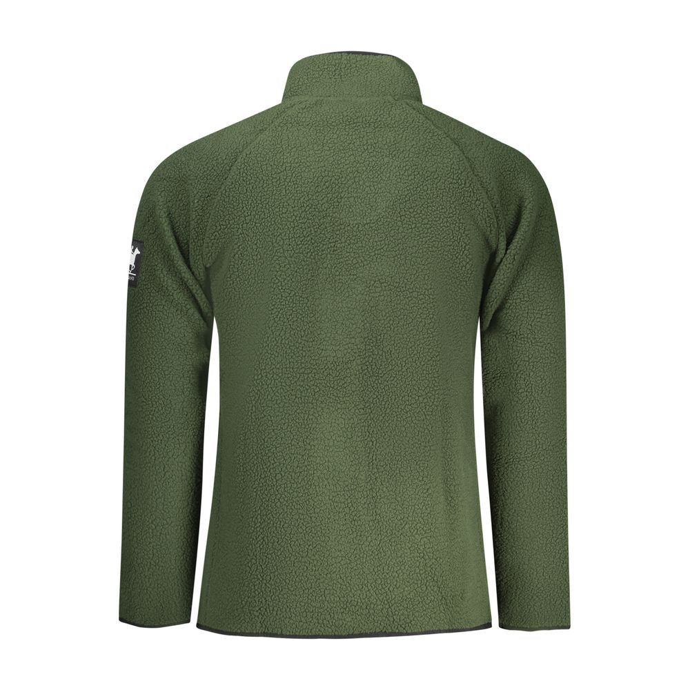 Sweatshirt by U.S. Grand Polo for men in sheep leather & plush polyester green features an magnificent silhouette, showcasing a sophisticated and detail for a truly magnificent finish.