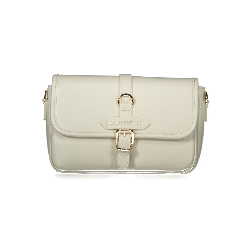 Cafenoir Crisp Polyurethane Handbag - White Signature