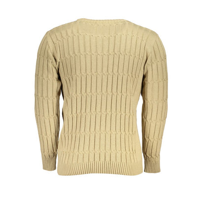 Sweatshirt by U.S. Grand Polo for men in acrylic beige features an magnificent silhouette, showcasing a sophisticated and detail for a truly magnificent finish.