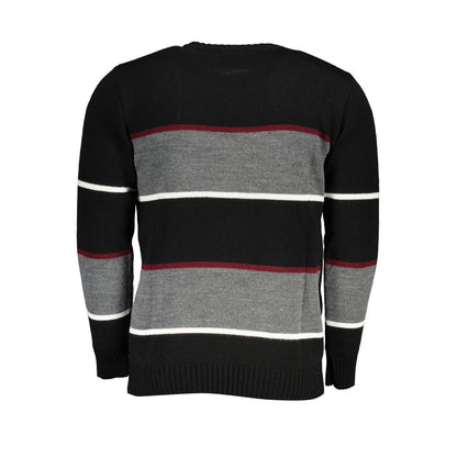 Sweatshirt by U.S. Grand Polo for men in acrylic black features an enviable silhouette, showcasing a premium and refined for a truly enviable finish.