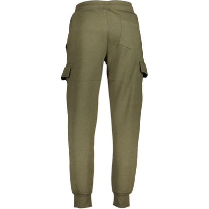 Jogger Sweatpants by U.S. Grand Polo for men in cotton polyester green features an dynamic athletic with long, , and functional adjustable-waistband for an dynamic silhouette.