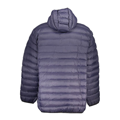 Windbreaker Jacket by U.S. Grand Polo for men in polyester blue showcases a urban chic silhouette, detailed with a urban chic and functional pockets & windproof for a polished finish.