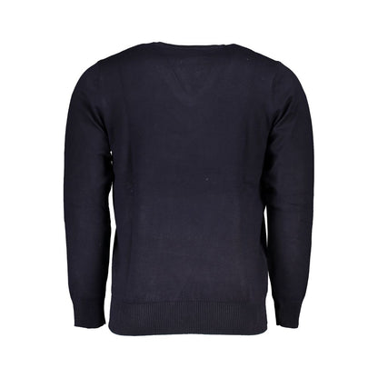 Sweatshirt by U.S. Grand Polo for men in nylon & viscose blue features an magnificent silhouette, showcasing a sophisticated and detail for a truly magnificent finish.