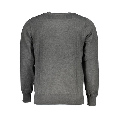 Sweatshirt by U.S. Grand Polo for men in nylon & viscose gray features an magnificent silhouette, showcasing a sophisticated and detail for a truly magnificent finish.