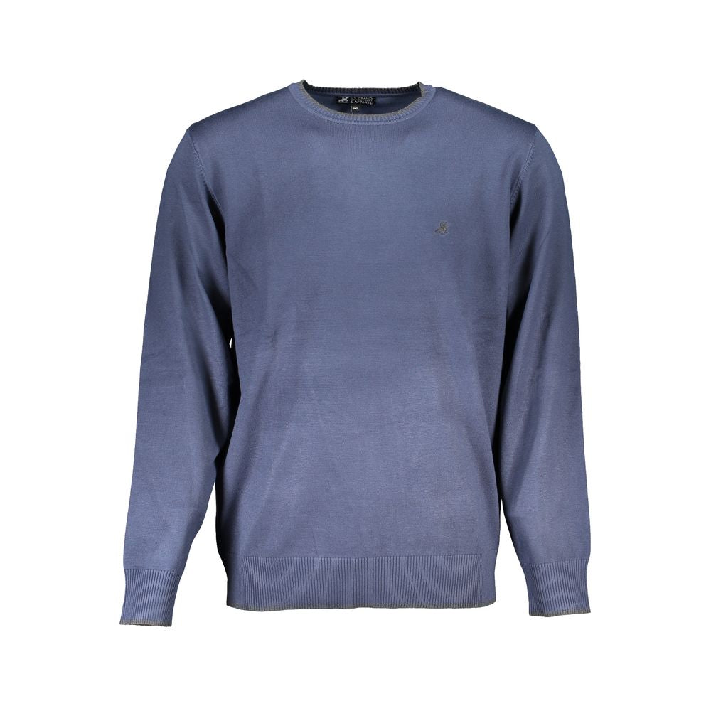 Sweatshirt by U.S. Grand Polo for men in nylon & viscose blue & signature features an magnificent silhouette, showcasing a sophisticated and detail for a truly magnificent finish.