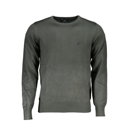 Sweatshirt by U.S. Grand Polo for men in nylon & viscose green showcases a slouchy chic silhouette, artfully detailed with a slouchy chic and for a slouchy chic finish.