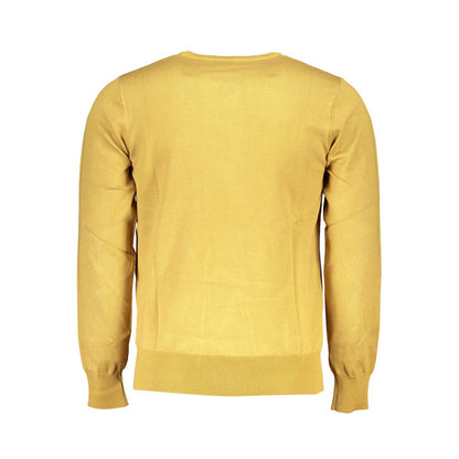 Sweatshirt by U.S. Grand Polo for men in nylon & viscose yellow presents a smart casual silhouette, featuring a smart casual and for a sophisticated look.