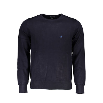 Sweatshirt by U.S. Grand Polo for men in nylon & viscose blue features an magnificent silhouette, showcasing a sophisticated crew neckline and long-sleeve detail for a truly magnificent finish.